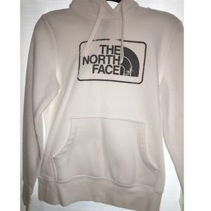 White North Face hoodie